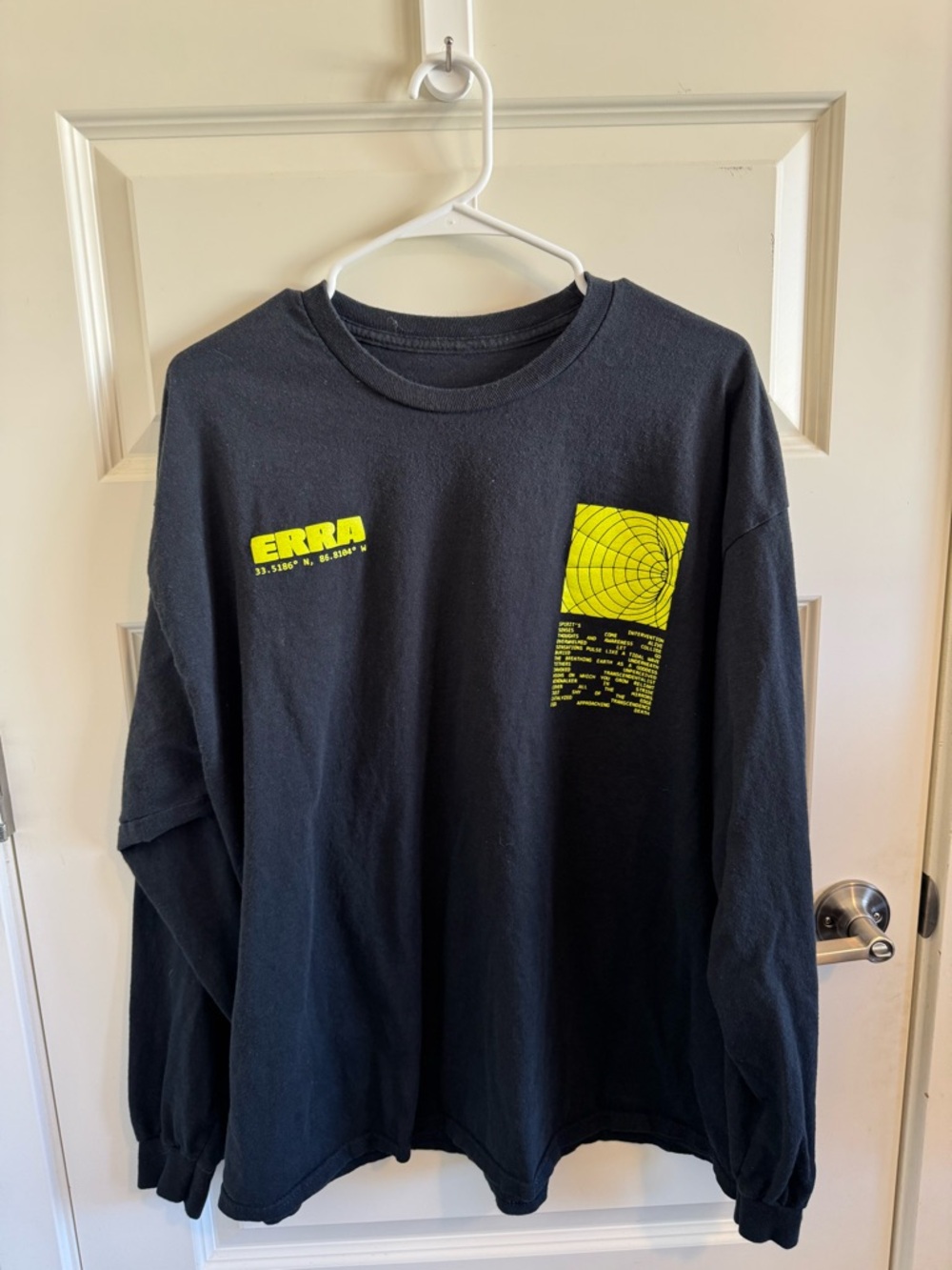 Erra Metal Band Tour Long Sleeve Tee